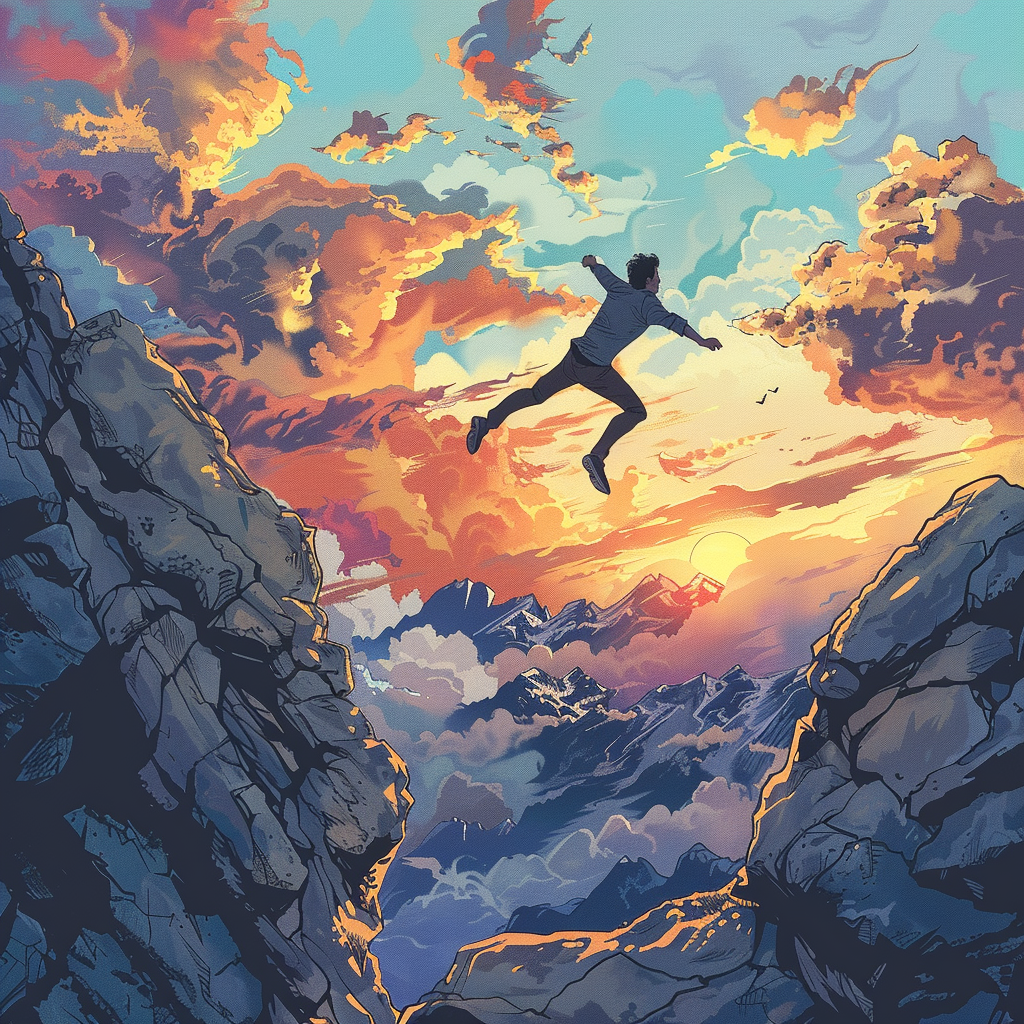 Courage: The Secret Recipe for Quantum Leap