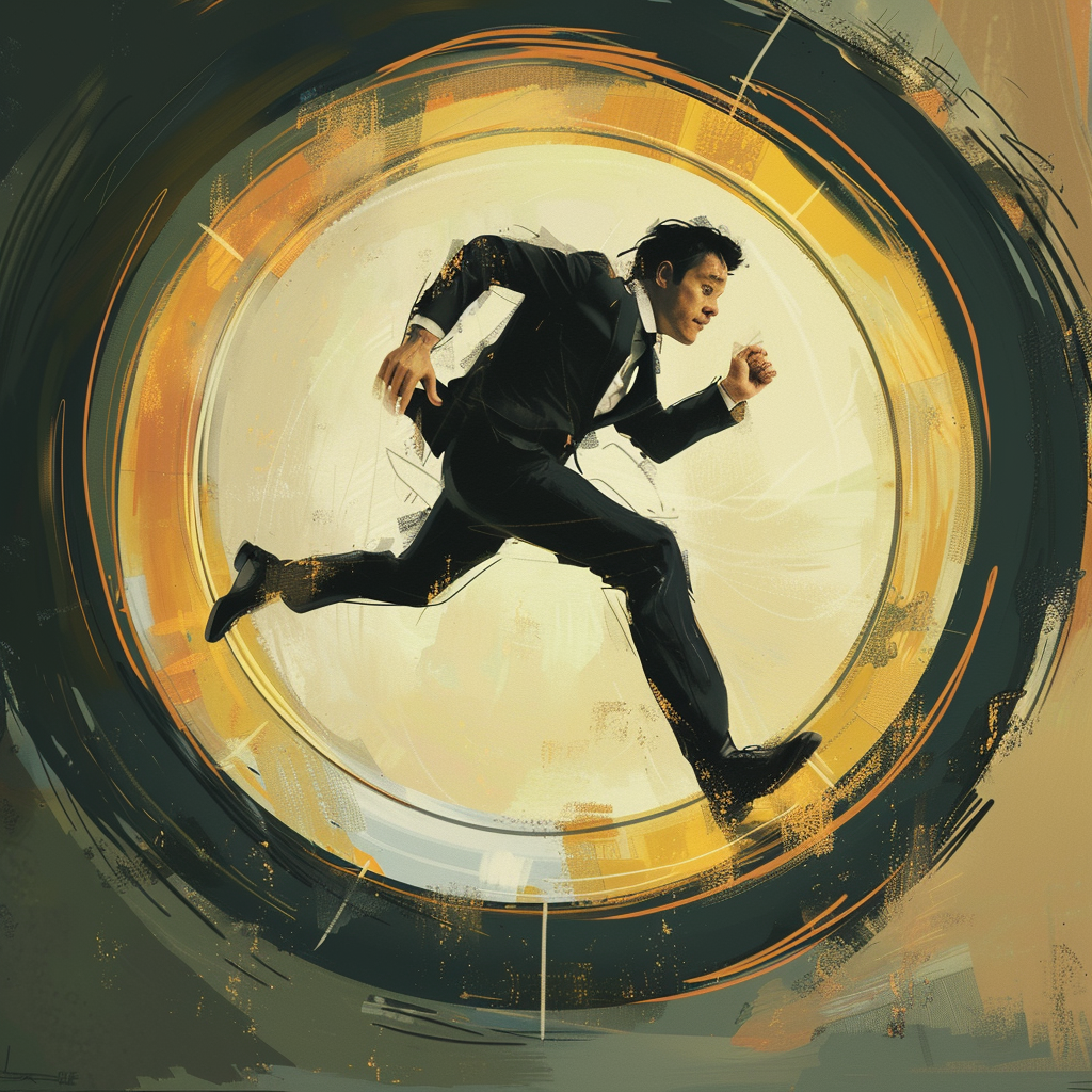 Are we all simply running in circles? The Happiness Hamster Wheel